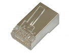 RJ45 Connector, Cat5E, shielded, 8P8C, 100 stuks