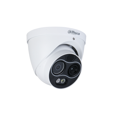 Dahua DHI-TPC-DF1241-B7F8-DW-S8, Dual-Spectrum Hybride Bullet Camera, thermische sensor 256×192 (7 mm), visuele camera 4MP 8 mm